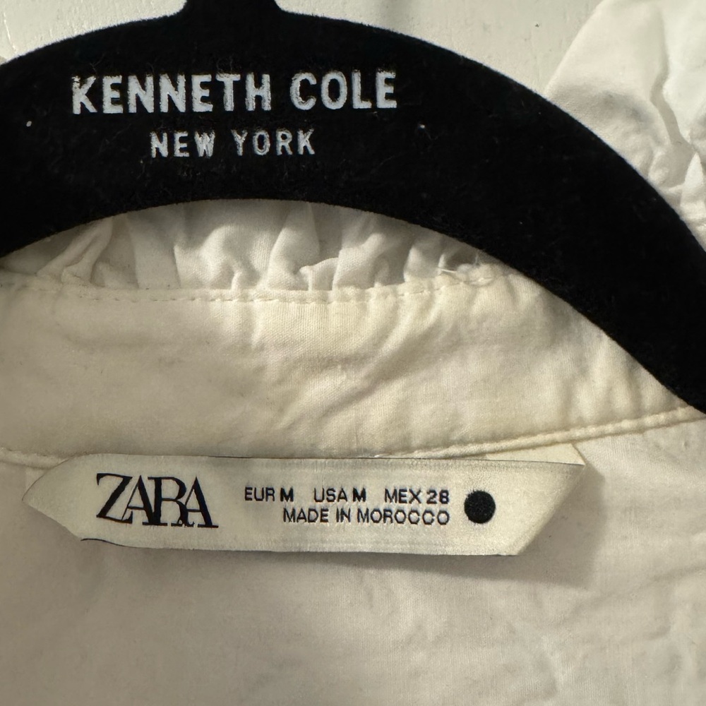 Zara white button down - Picture 4 of 4